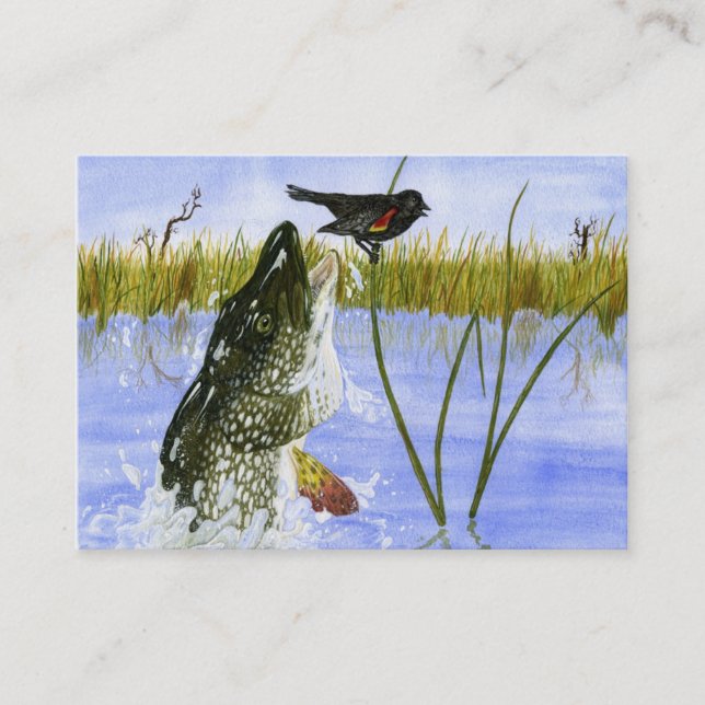 NORDLIG PIKE visitkortmall Visitkort (Framsida)