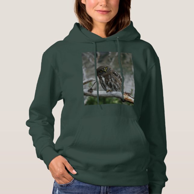Nordlig pygméuggla t shirt (Framsida)