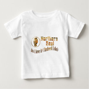 Nordlig Soul. Gör jag älskar den - guld T Shirt