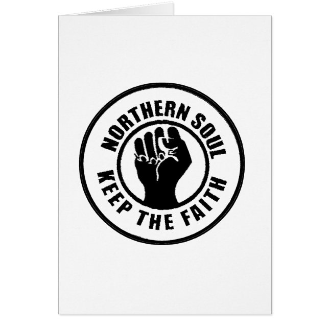 Nordlig Soul Hälsningskort (Framsidan)