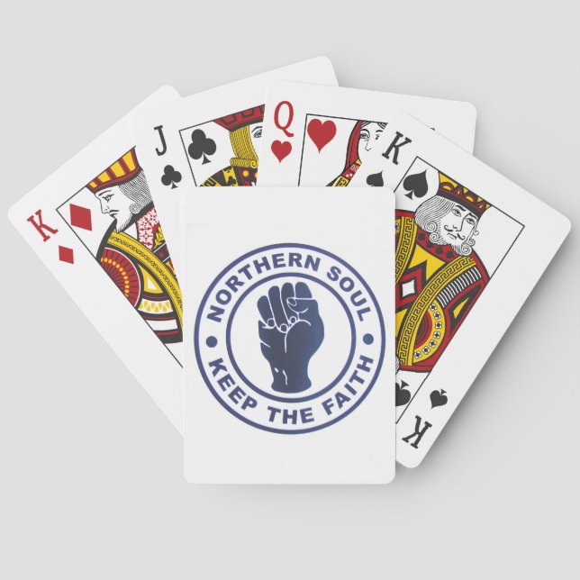 Nordlig Soulbehålla tron & nävesymbolet Casinokort (Baksidan)