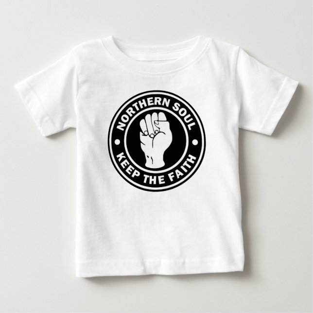 nordlig soullogotypsvart t-shirt (Framsida)