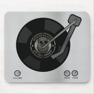 Nordlig Soulvinyl på turntable Musmatta