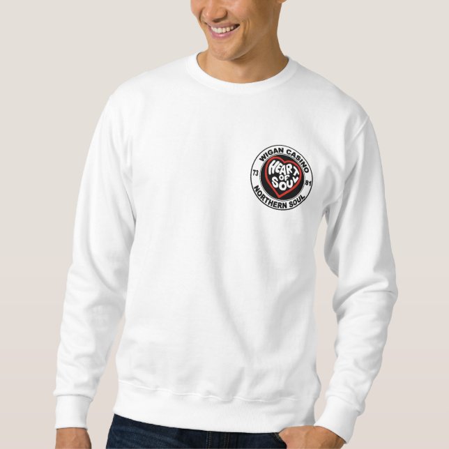 Nordlig sweatshirts för soulWigan kasino Sweatshirt (Framsida)