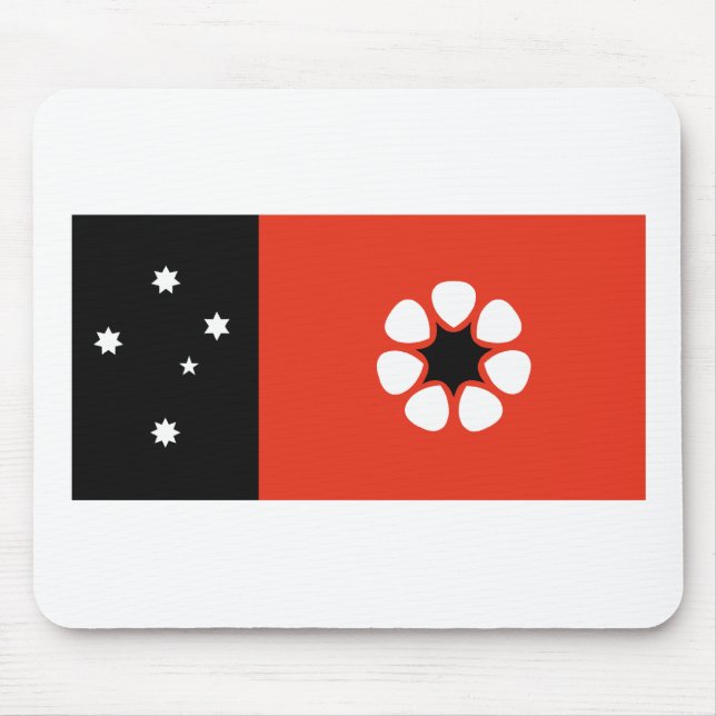 Nordlig territoriumflagga Mousepad Musmatta (Framsidan)