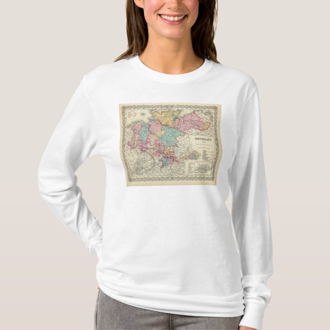 Nordlig Tyskland 2 Tee Shirt (Framsida)