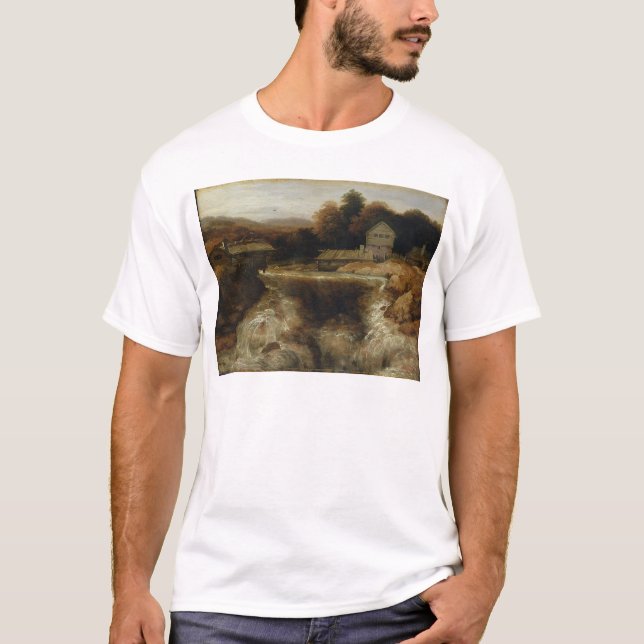 Nordlig vattenfall tee (Framsida)