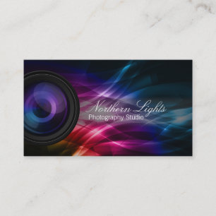 Nordlig visitkort för ljusfotografistudio