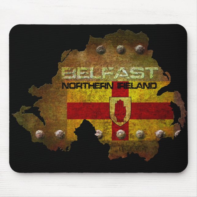 Nordliga Belfast - ireland Musmatta (Framsidan)