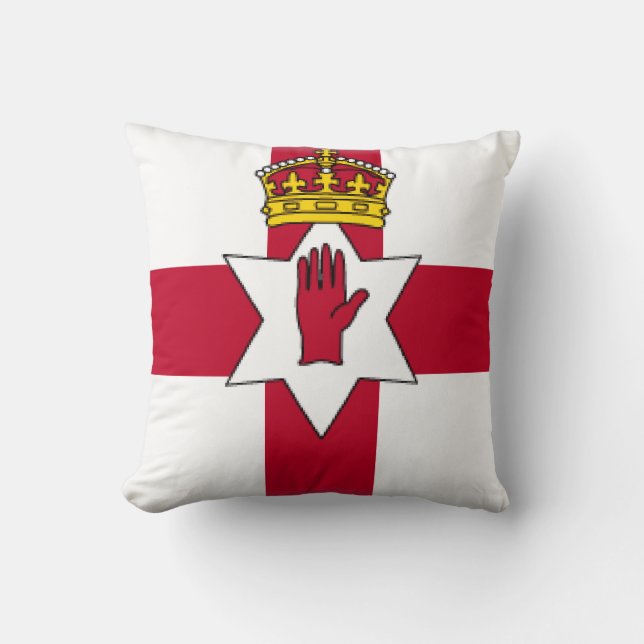 Nordliga Ulster - ireland Kudde (Framsida)