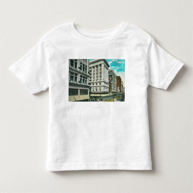 Nordligt beskåda av Broadway från åttondel T Shirt (Framsida)