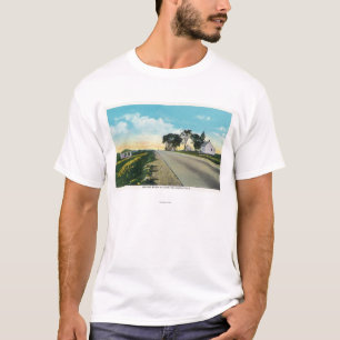 Nordligt beskåda av den Saratoga slagfältet Tee Shirt