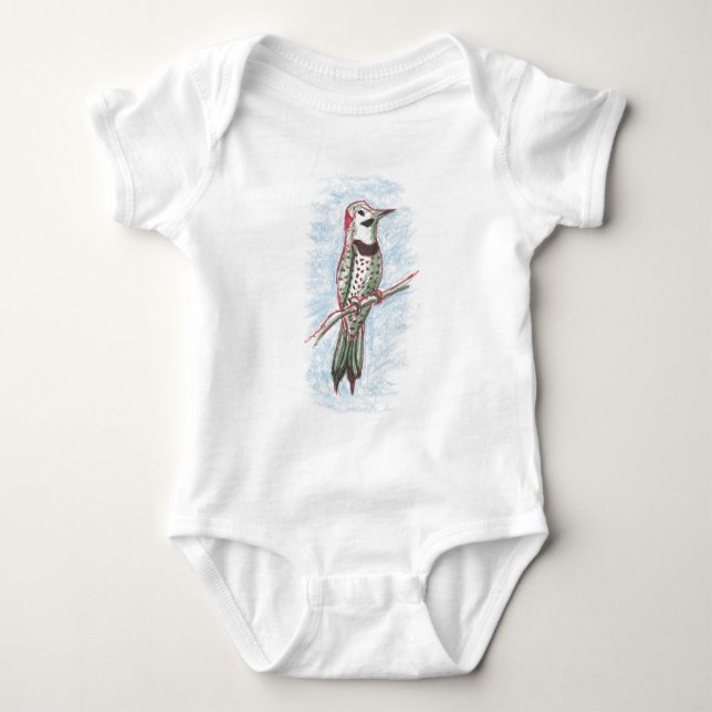 Nordligt blinkljus tee shirt (Framsida)
