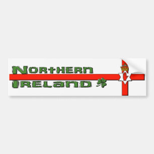 Nordligt - ireland bildekal