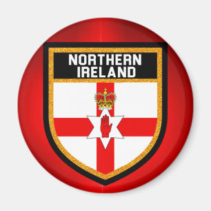 Nordligt - ireland flagga magnet