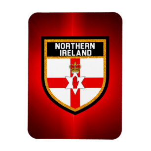 Nordligt - ireland flagga magnet