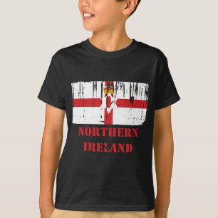 Nordligt - ireland flagga t shirt