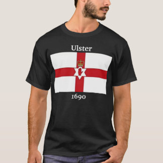 Nordligt - ireland flagga, Ulster, 1690 Tee Shirt