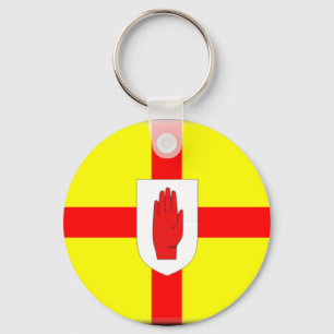 Nordligt - ireland (Ulster) flagga Nyckelring