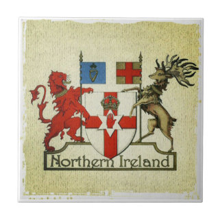 Nordligt - ireland vapensköld kakelplatta