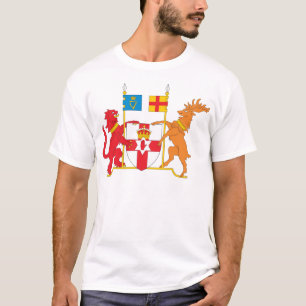 Nordligt - ireland vapensköld tee shirt