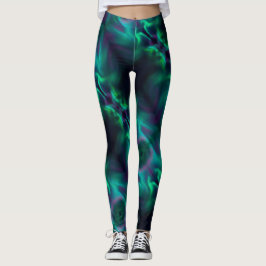 Nordligt ljus - damasker leggings