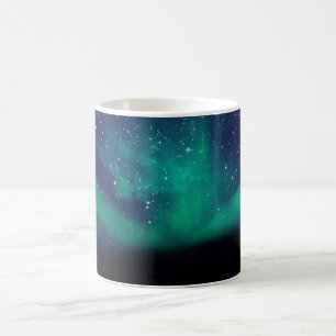 Nordligt ljus kaffemugg