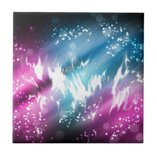 Nordligt ljus kakelplatta