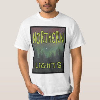 Nordligt ljus - värdera utslagsplatsen tee shirt