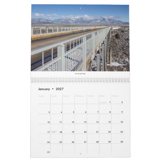 Nordligt nytt - mexico fotografikalender kalender (Jan 2027)