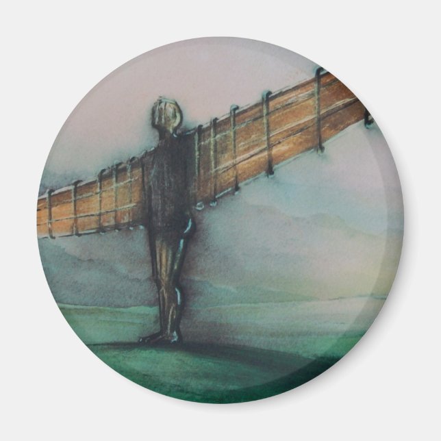 Nordmagnetgel Magnet (Framsidan)