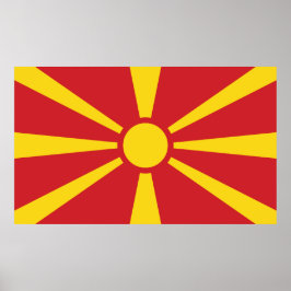 Nordmakedonien Poster