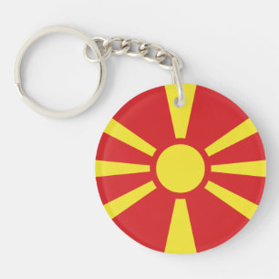Nordmakedoniens flagga