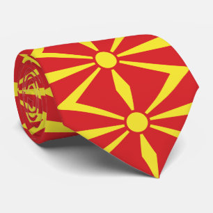 Nordmakedoniens flagga slips