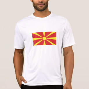 Nordmakedoniens flagga t shirt