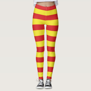 Nordmakedonska Flagga Leggings