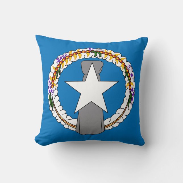 Nordmarianerna, Flagga Amerikanska MoJo Pillow Kudde (Framsida)