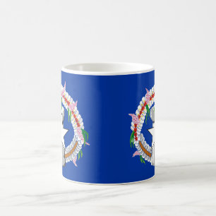 Nordmarianerna Flagga Ceramic Mugg