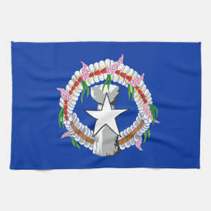 Nordmarianernas flagga kökshandduk