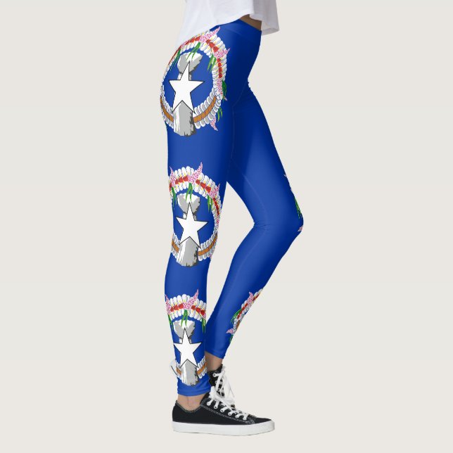 Nordmarianernas flagga leggings (Höger)