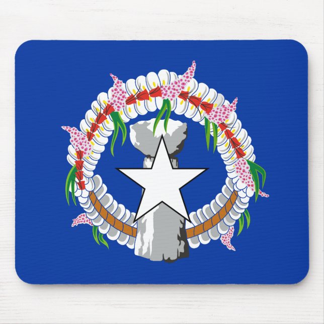 Nordmarianernas flagga musmatta (Framsidan)