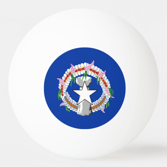 Nordmarianernas flagga pingisboll (Framsidan)