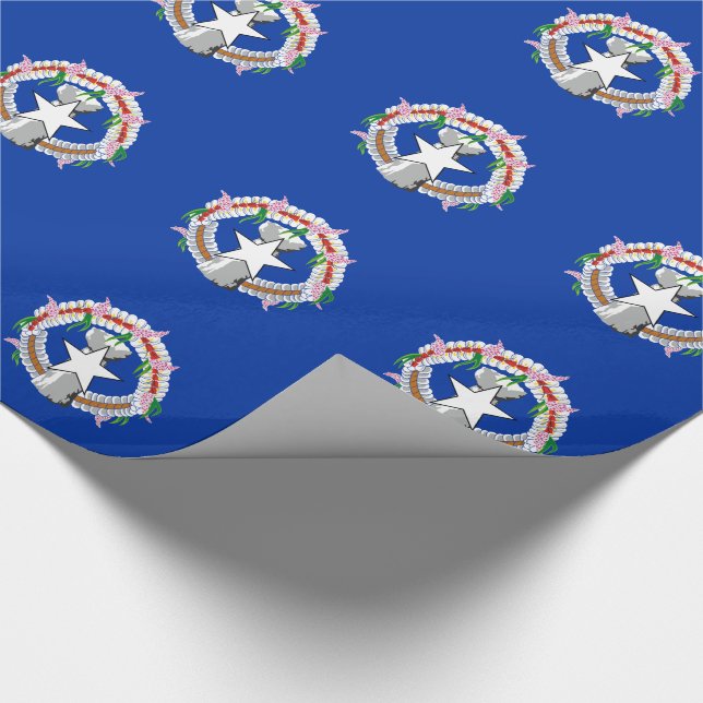 Nordmarianernas flagga presentpapper (Hörn)