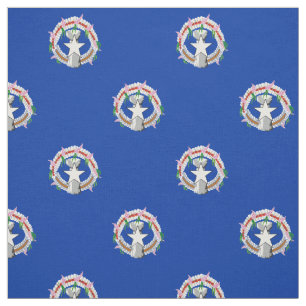 Nordmarianernas flagga tyg