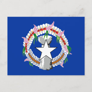 Nordmarianernas flagga vykort