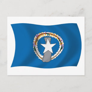 Nordmarianernas flagga vykort