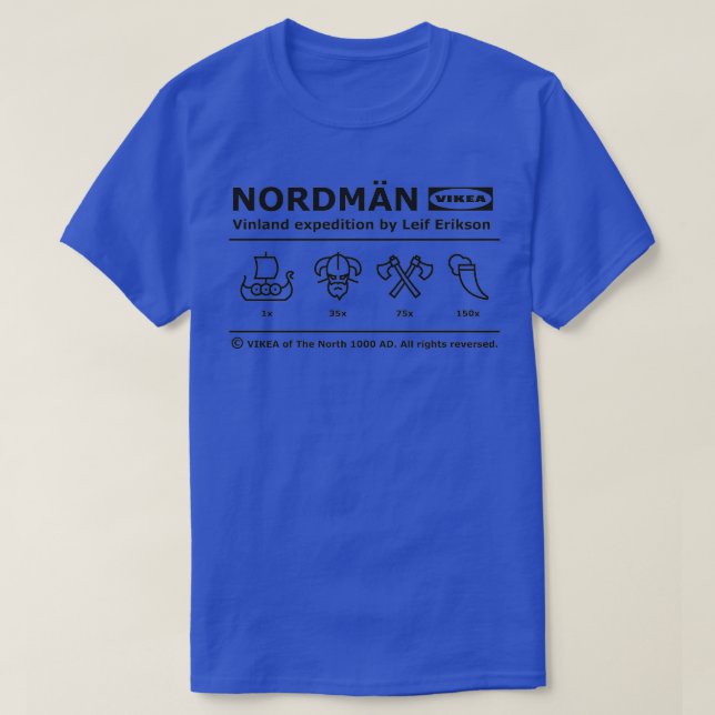 Nordmn T Shirt (Design framsida)