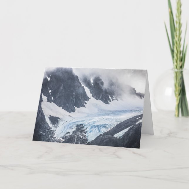 Nordnorska Lyngen Alperna Kort (Framsida)