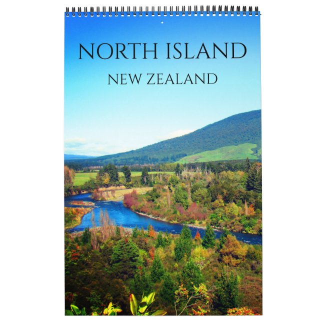 Nordön Nya Zeeland 2026 Kalender (Omslag)