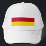 Nordossetien Flagga Keps<br><div class="desc">Patriotisk flagga i Nordossetien Alania.</div>